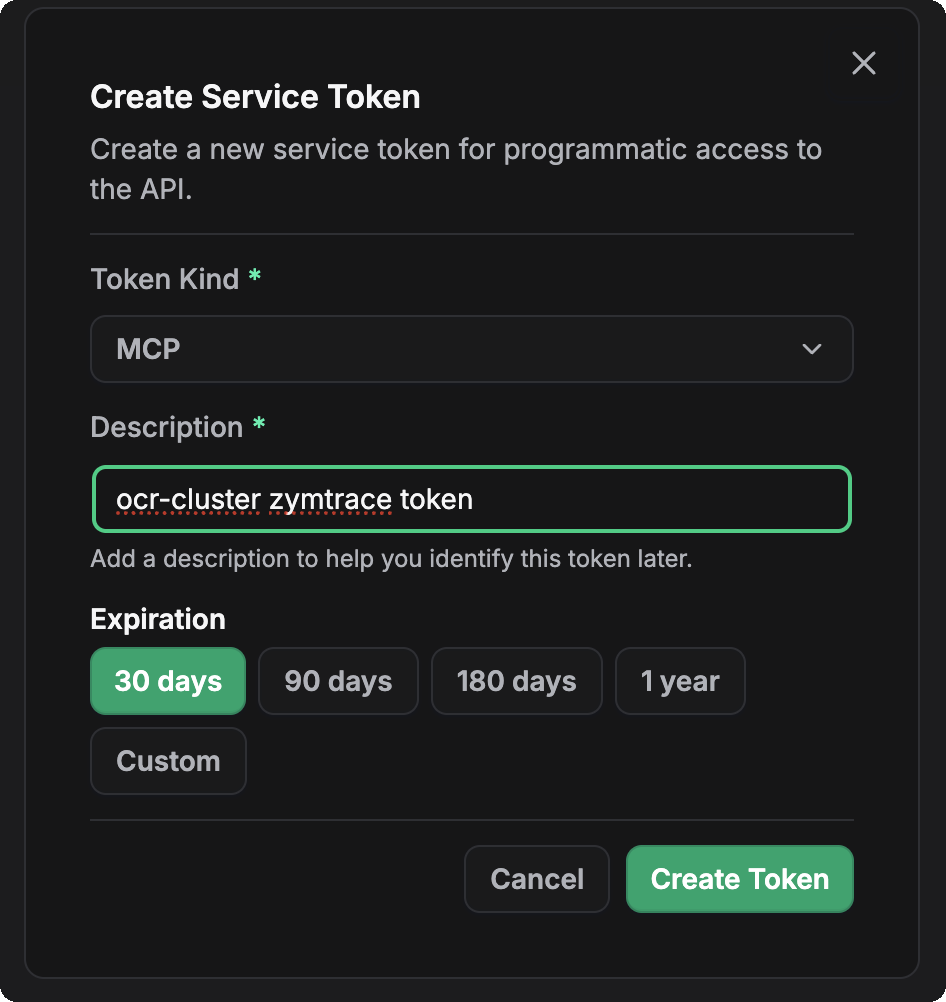 MCP Token